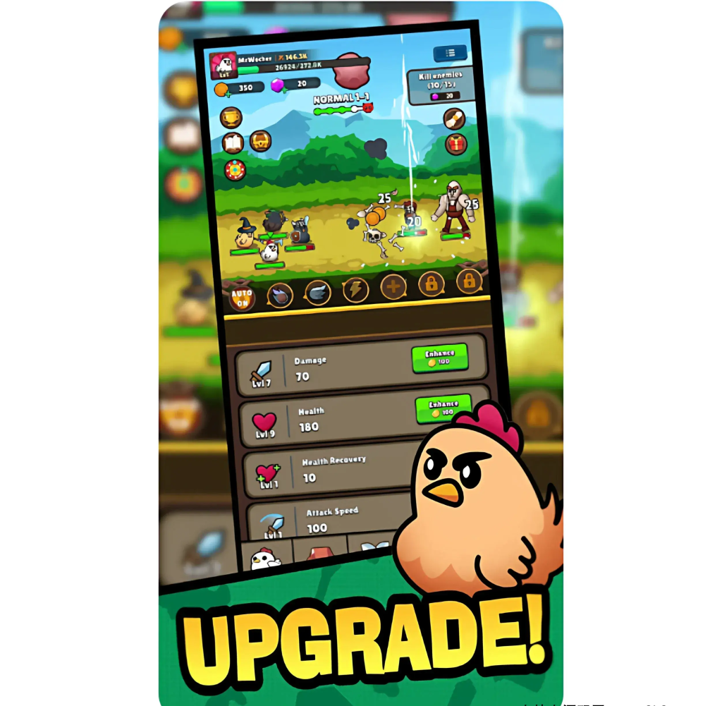 图片[2]-萌鸡传说小游戏源码