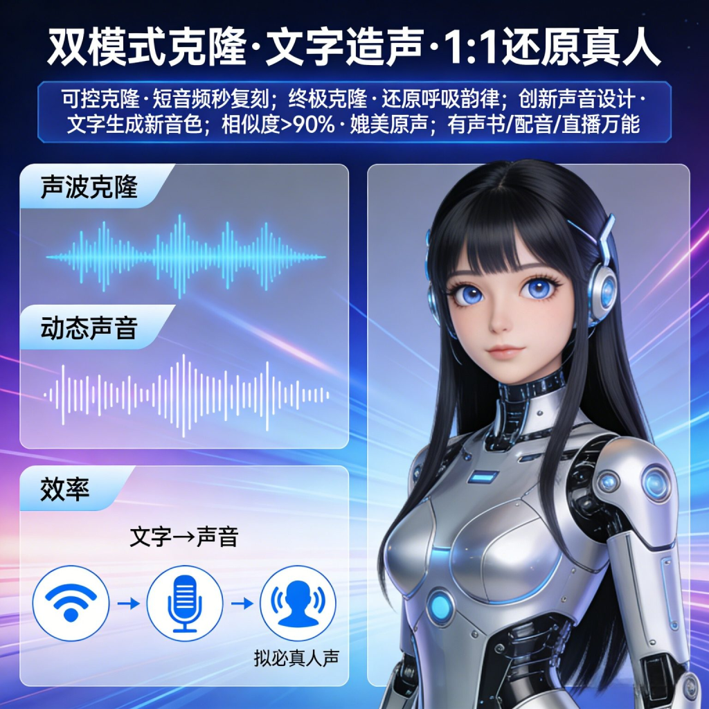 图片[4]-最新VoxCPM2文字转语音AI声音克隆ai语音设计多角色对话影视解说